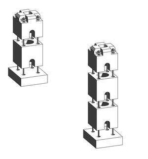 Betonfuß kleine Bauform