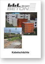 Kabelschächte Broschüre - bbl Beton