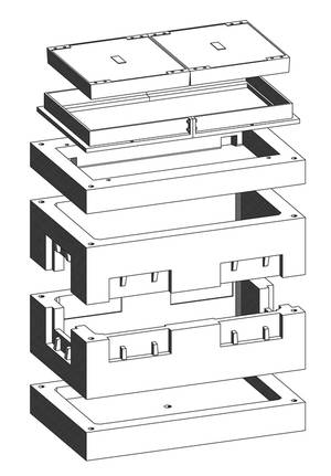 Kabelkleinschacht 88 R1